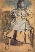 Edgar Degas Glulia Bellelli,Study for the belletti Family oil painting reproduction